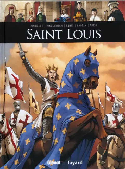 Couverture de l'album Ils ont fait l'Histoire Tome 8 Saint-Louis