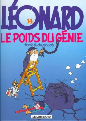 Couverture de l'album Léonard Tome 14 Le poids du génie