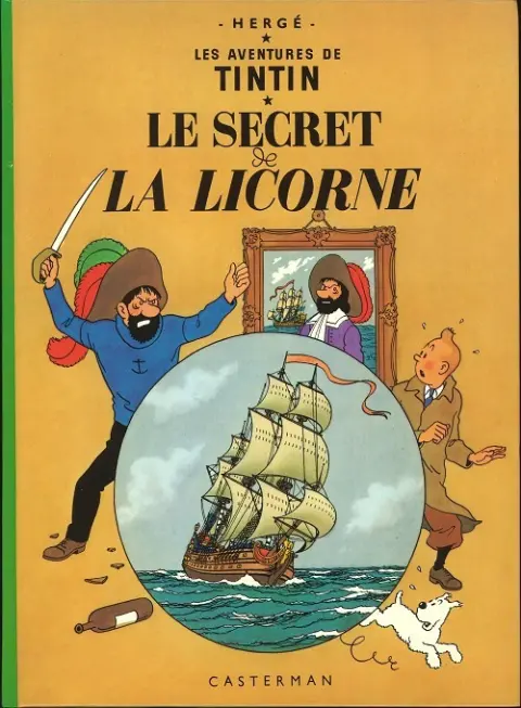 Couverture de l'album Tintin Tome 11 Le Secret de la Licorne