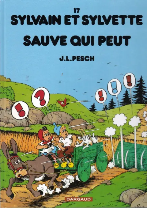 Couverture de l'album Sylvain et Sylvette Tome 17 Sauve qui peut