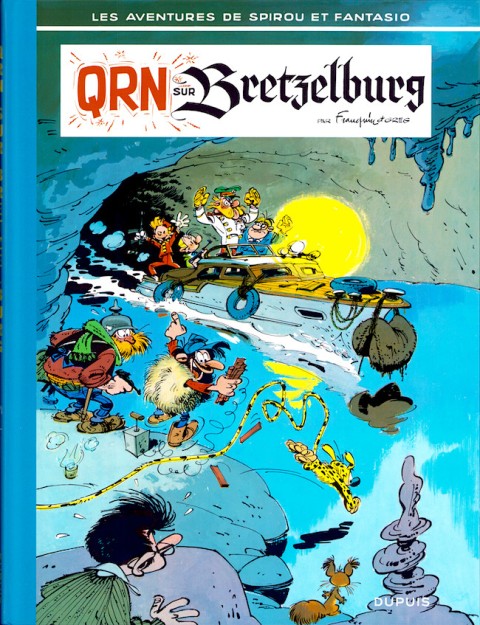 Couverture de l'album Spirou et Fantasio Tome 18 QRN sur Bretzelburg