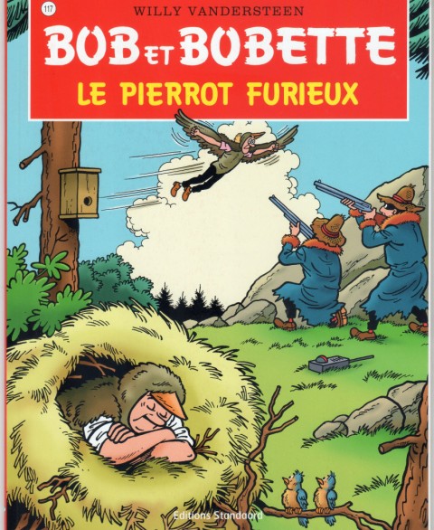 Couverture de l'album Bob et Bobette Tome 117 Le Pierrot furieux