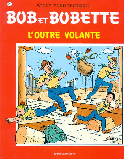 Couverture de l'album Bob et Bobette Tome 216 L'outre volante