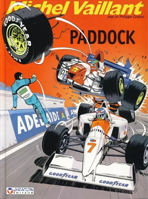Couverture de l'album Michel Vaillant Tome 58 Paddock