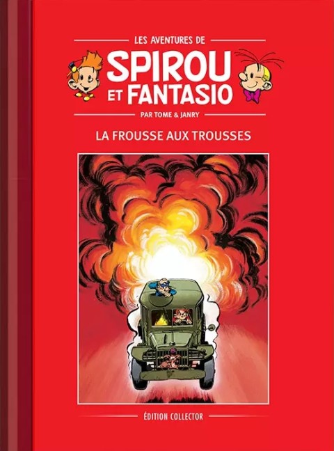 Couverture de l'album Spirou et Fantasio Édition collector Tome 40 La frousse aux trousses