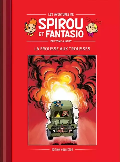 Spirou et Fantasio Édition collector Tome 40 La frousse aux trousses