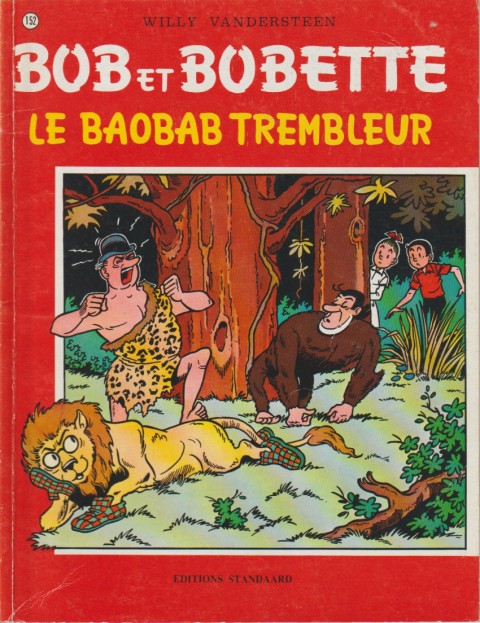 Couverture de l'album Bob et Bobette Tome 152 Le baobab trembleur