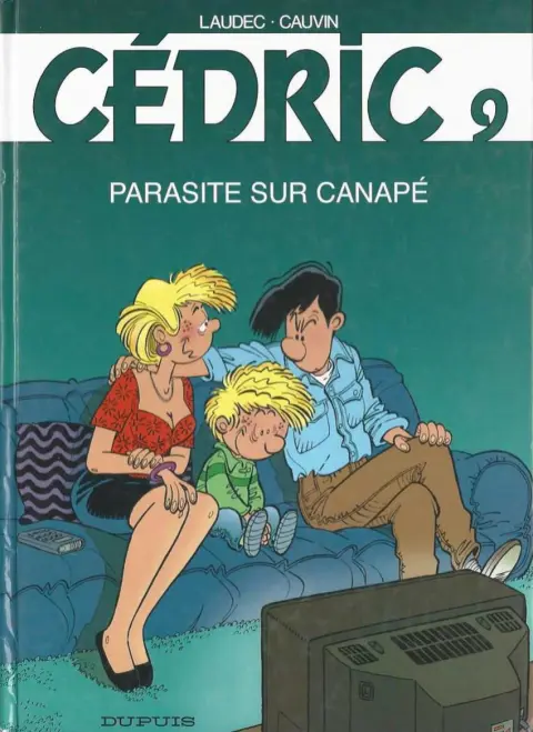 Couverture de l'album Cédric Tome 9 Parasite sur canapé