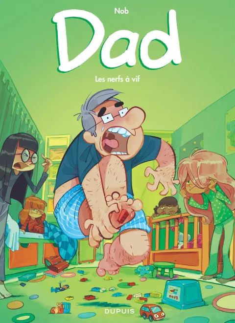 Couverture de l'album Dad Tome 3 Les nerfs à vif
