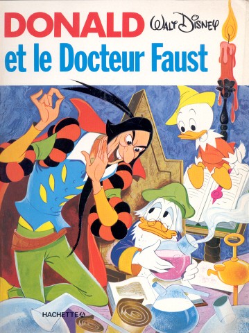 Couverture de l'album Donald et les héros de la littérature Tome 3 Donald et le Docteur Faust