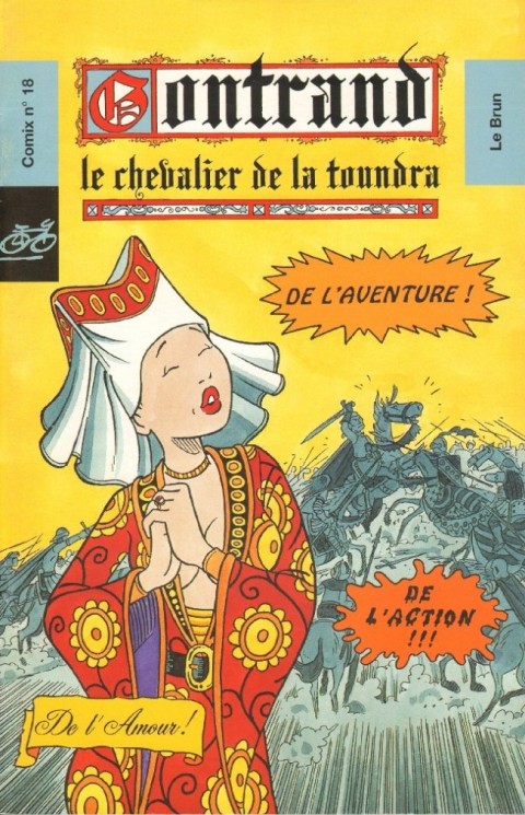 Couverture de l'album Gontrand, le chevalier de la Toundra