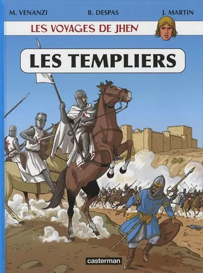 Les voyages de Jhen Tome 7 Les templiers