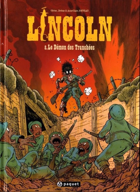 Couverture de l'album Lincoln Tome 8 Le Démon des Tranchées