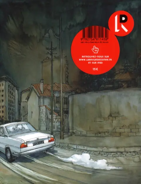 Verso de l'album La Revue dessinée #5