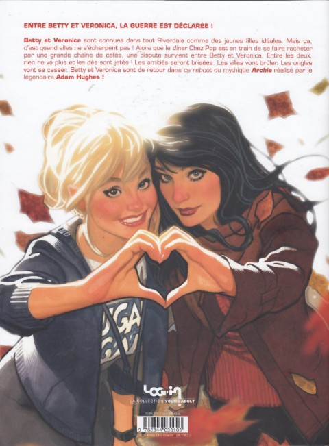 Verso de l'album Riverdale présente Betty & Veronica Tome 1