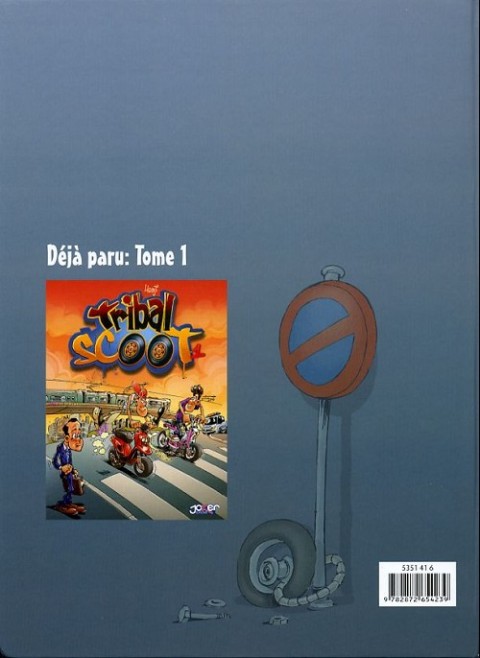 Verso de l'album Tribal scoot Tome 2 Tribal pour suite