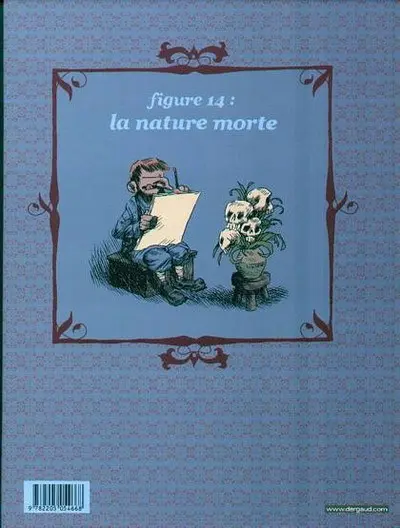 Verso de l'album Une aventure rocambolesque de... Tome 2 Vincent Van Gogh - La Ligne de front