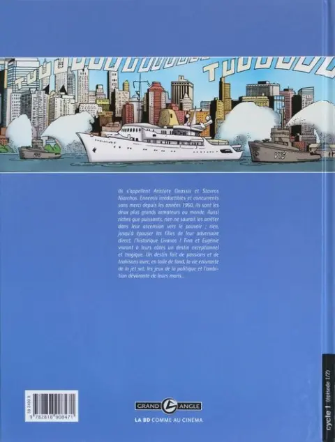 Verso de l'album Une tragédie grecque Tome 1 Deux sœurs
