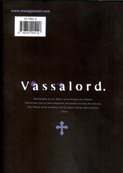 Verso de l'album Vassalord. 2