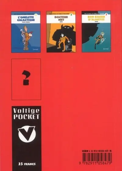 Verso de l'album Voltige et Ratatouille Tome 3 Bon baiser d'Alabyss