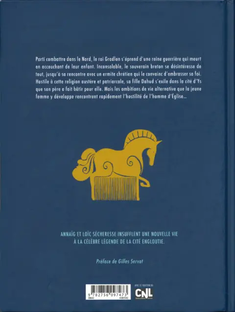 Verso de l'album Ys