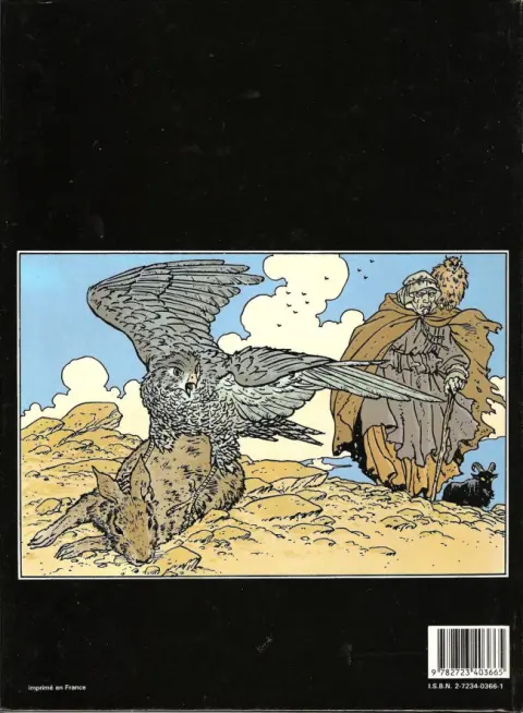 Verso de l'album Les 7 Vies de l'Épervier Tome 1 La blanche morte