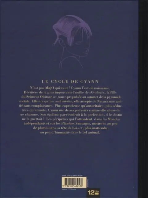Verso de l'album Le Cycle de Cyann Tome 5 Les Couloirs de l'Entretemps