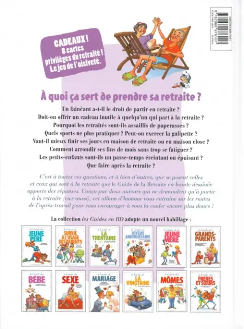 Verso de l'album Le Guide Tome 9 Le guide de la retraite