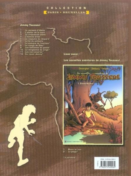 Verso de l'album Les aventures de Jimmy Tousseul Tome 6 La loi du solitaire