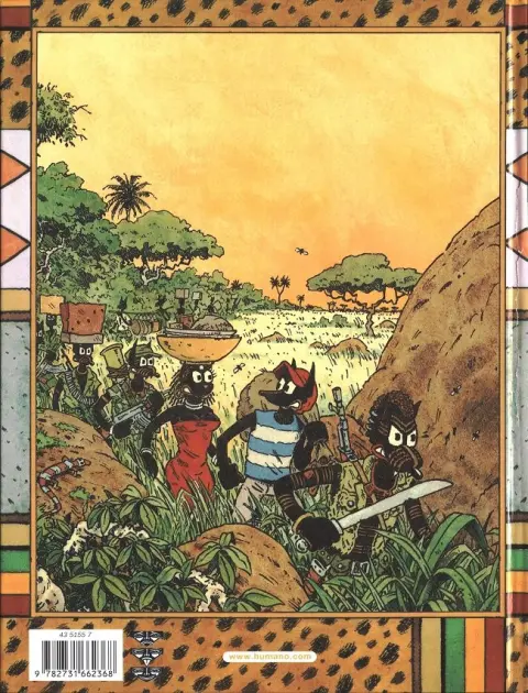 Verso de l'album Keubla Tome 2 Wallaye !