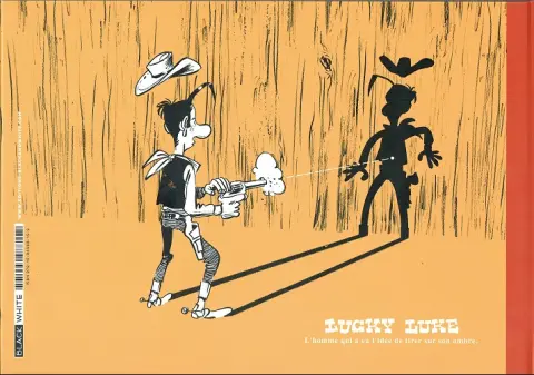Verso de l'album Un hommage à Lucky Luke d'après Morris Tome 1 Jolly jumper ne répond plus