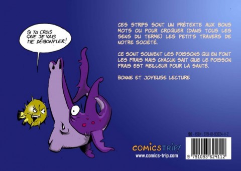 Verso de l'album L'Avis des requins Tome 1 La raison du plus fort