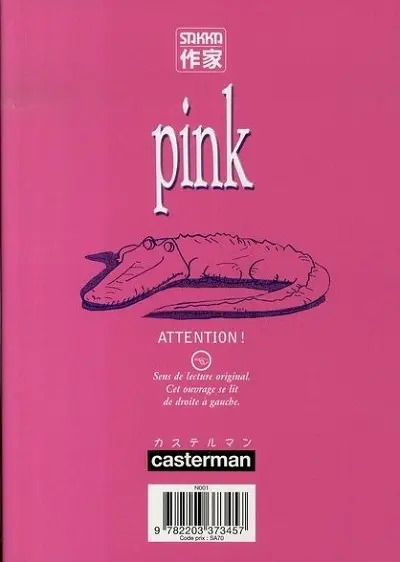 Verso de l'album Pink