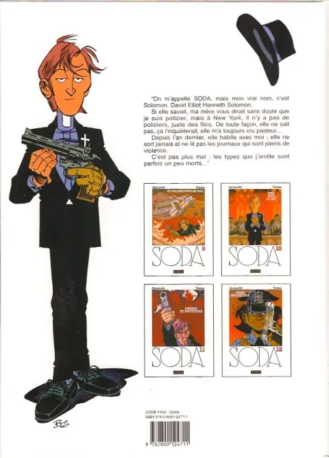 Verso de l'album Soda Tome 9 Et délivre-nous du mal