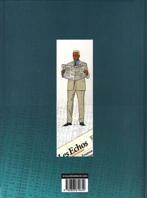 Verso de l'album I.R.$. Larry B. Max se dévoile dans Les Echos