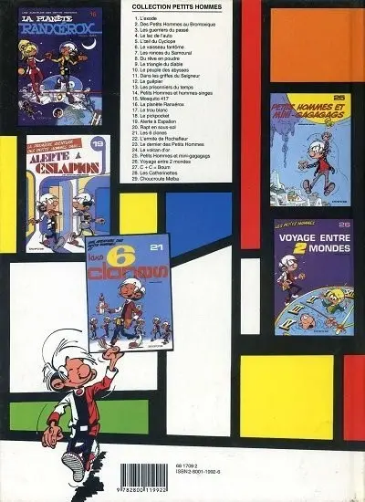 Verso de l'album Les Petits hommes Tome 29 Choucroute Melba