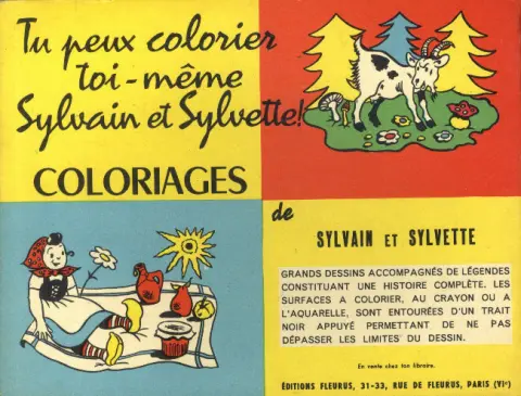 Verso de l'album Sylvain et Sylvette Tome 47 Un beau matin, la baleine...