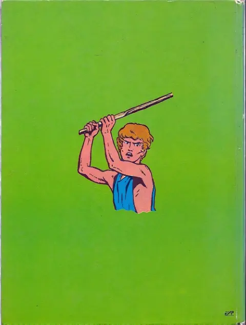 Verso de l'album Tintin N° 19