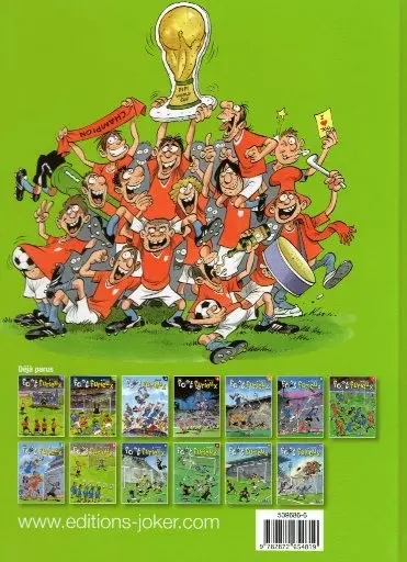 Verso de l'album Les Foot furieux Tome 14