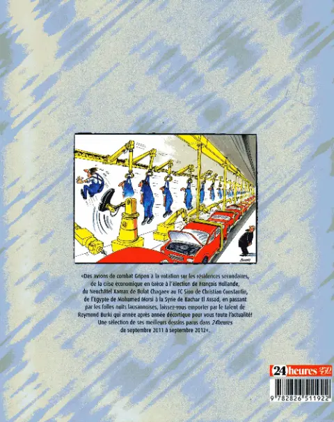 Verso de l'album Burki 12