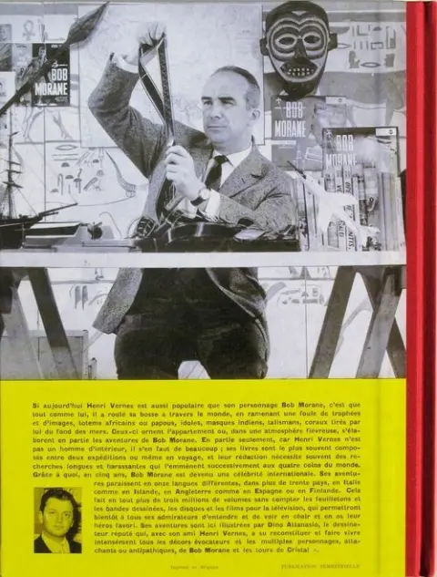 Verso de l'album Bob Morane Tome 3 Les Tours de cristal