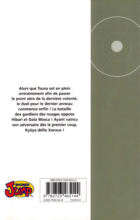 Verso de l'album Mon prof le tueur - Reborn ! 14 La bataille des cieux !