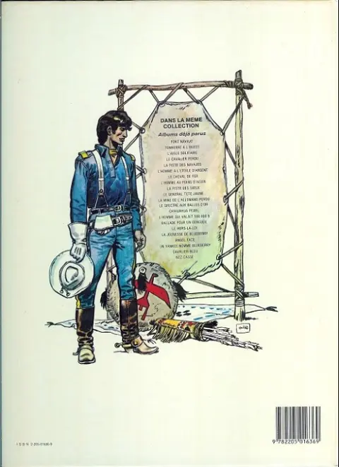 Verso de l'album Blueberry Tome 18 Nez cassé