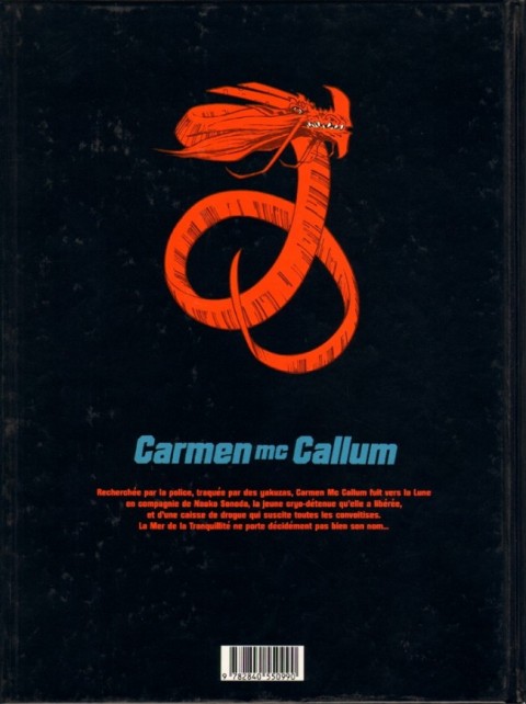 Verso de l'album Carmen Mc Callum Tome 2 Mare Tranquillitatis