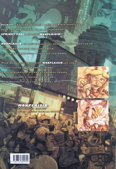 Verso de l'album Urban Tome 3 Que la lumière soit...
