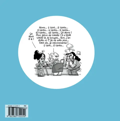Verso de l'album Au grand magasin