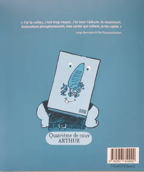 Verso de l'album Bédébiles