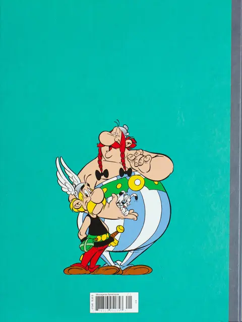 Verso de l'album Astérix La collection officielle Tome 36 Le papyrus de César