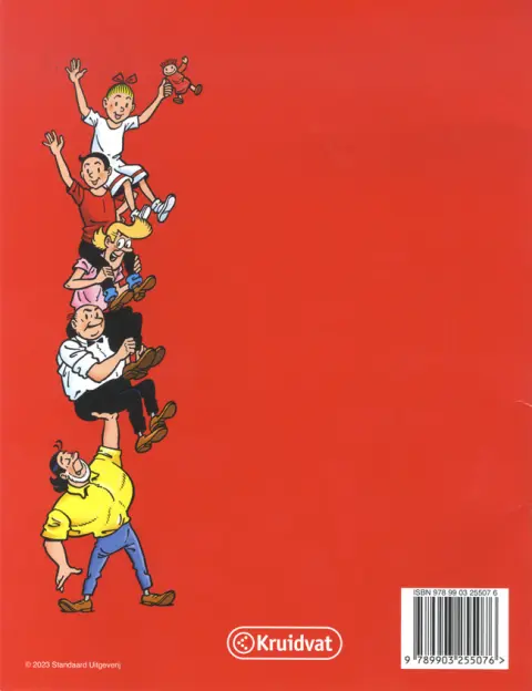 Verso de l'album Bob et Bobette (Publicitaire) 63 Expédition Robiqson