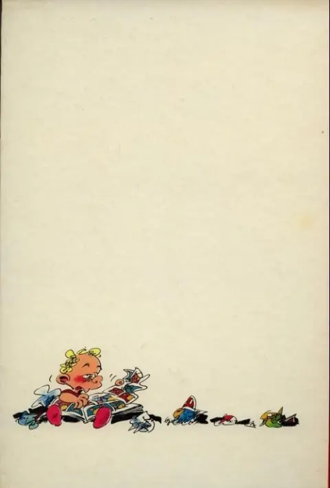 Verso de l'album Les Collectionneurs